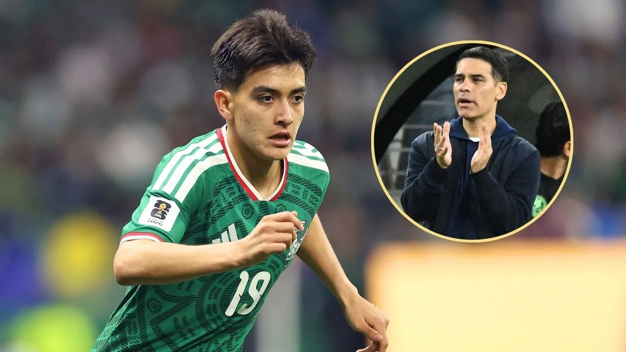 Rafa Márquez frena la euforia con Gilberto Mora y lo compara con Lamine Yamal.
