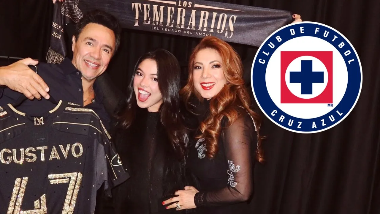 El Temerario da la sorpresa en el Cruz Azul vs Toluca al cantar con su hija y mostrar su apoyo a la Máquina.