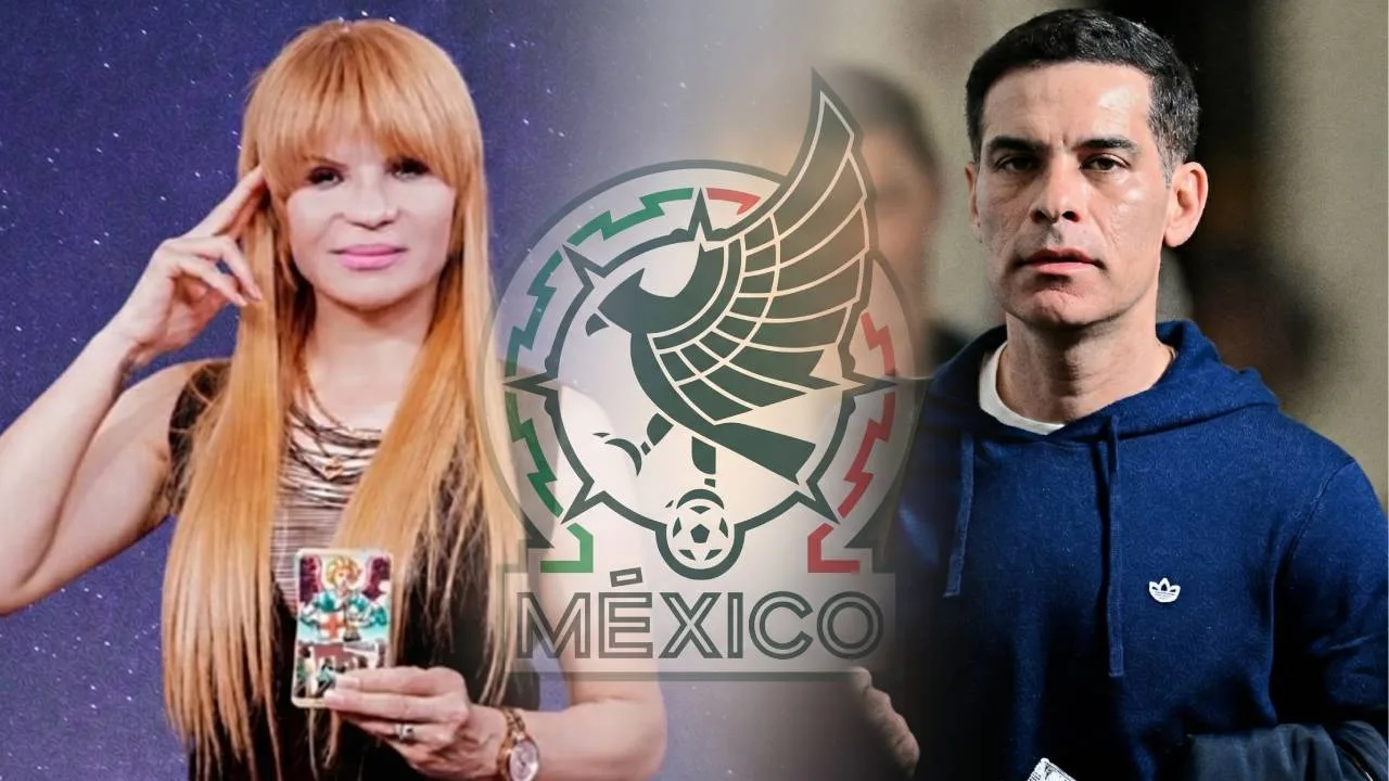 Mhoni Vidente y Rafael Márquez.