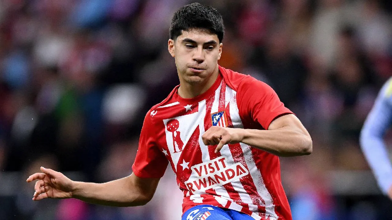 Obed Vargas, futbolista del Atlético de Madrid.