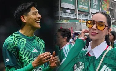 Edson Álvarez y Sofía Toache.