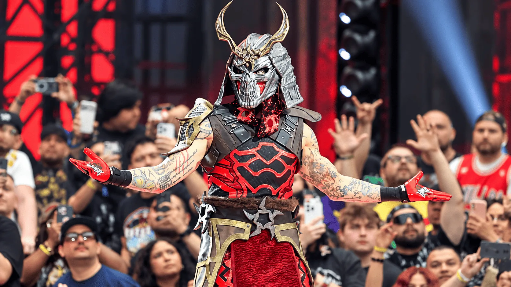 Penta vive un gran momento en WWE.