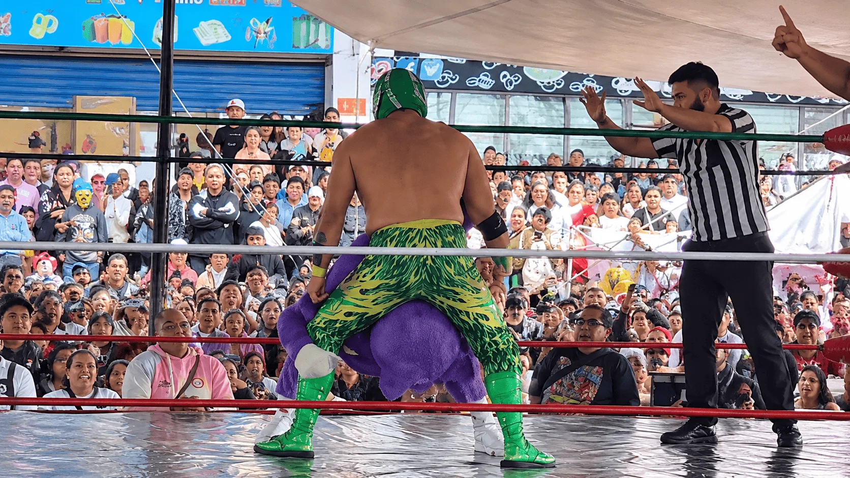 Hijo de Fishman volvió a subirse al ring.