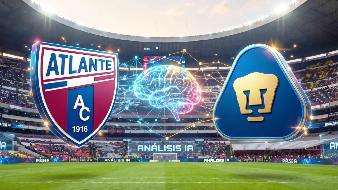 Atlante vs Pumas: IA predice el marcador de la Jornada 12.