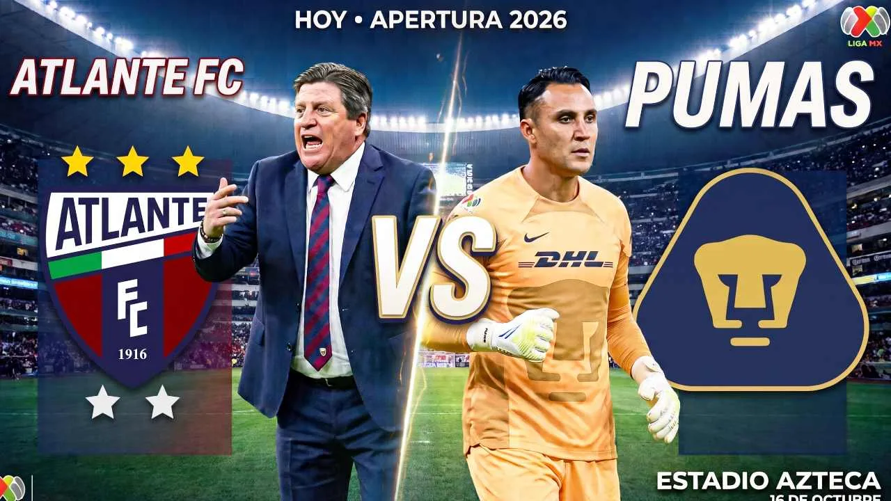 Atlante vs Pumas: posibles alineaciones y bajas para la Jornada 12.