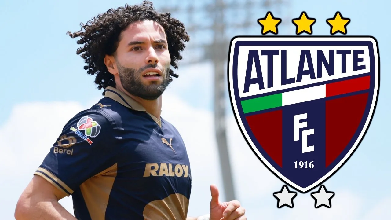 Chino Huerta no juega ante Atlante por la Jornada 12.