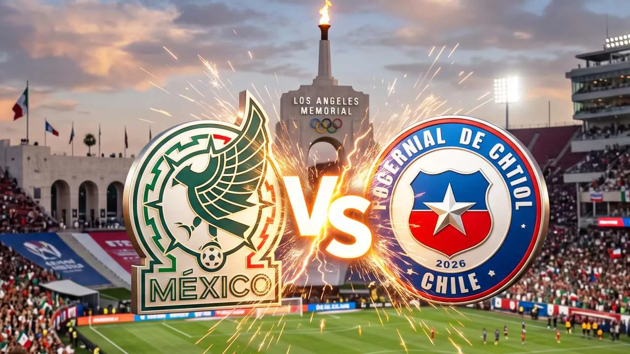 México vs Chile: horario, canales y dónde ver gratis el partido