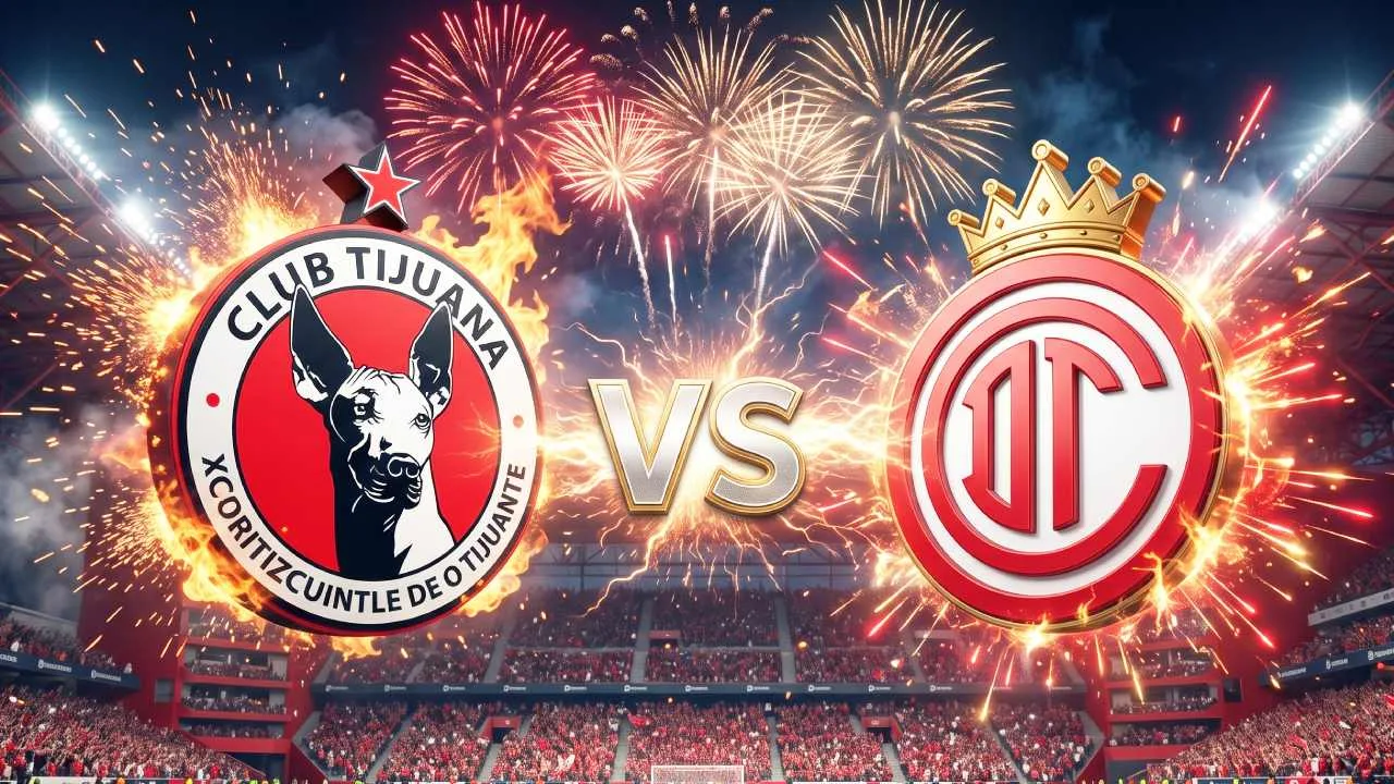 Toluca vs Xolos: horario y transmisión gratis de hoy