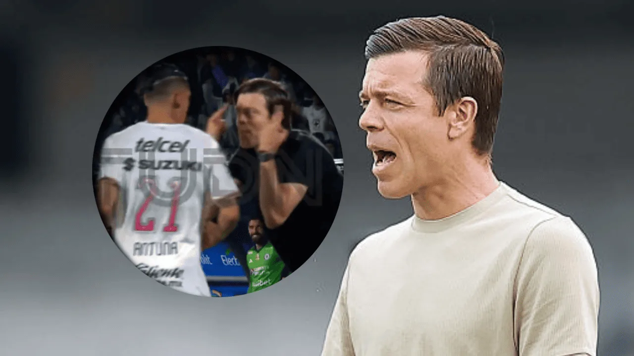 Solari vivió el partido con el corazón en la garganta.