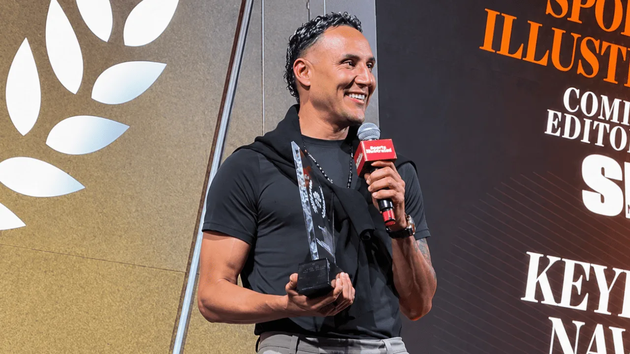 Keylor Navas recibió una distinción en México.