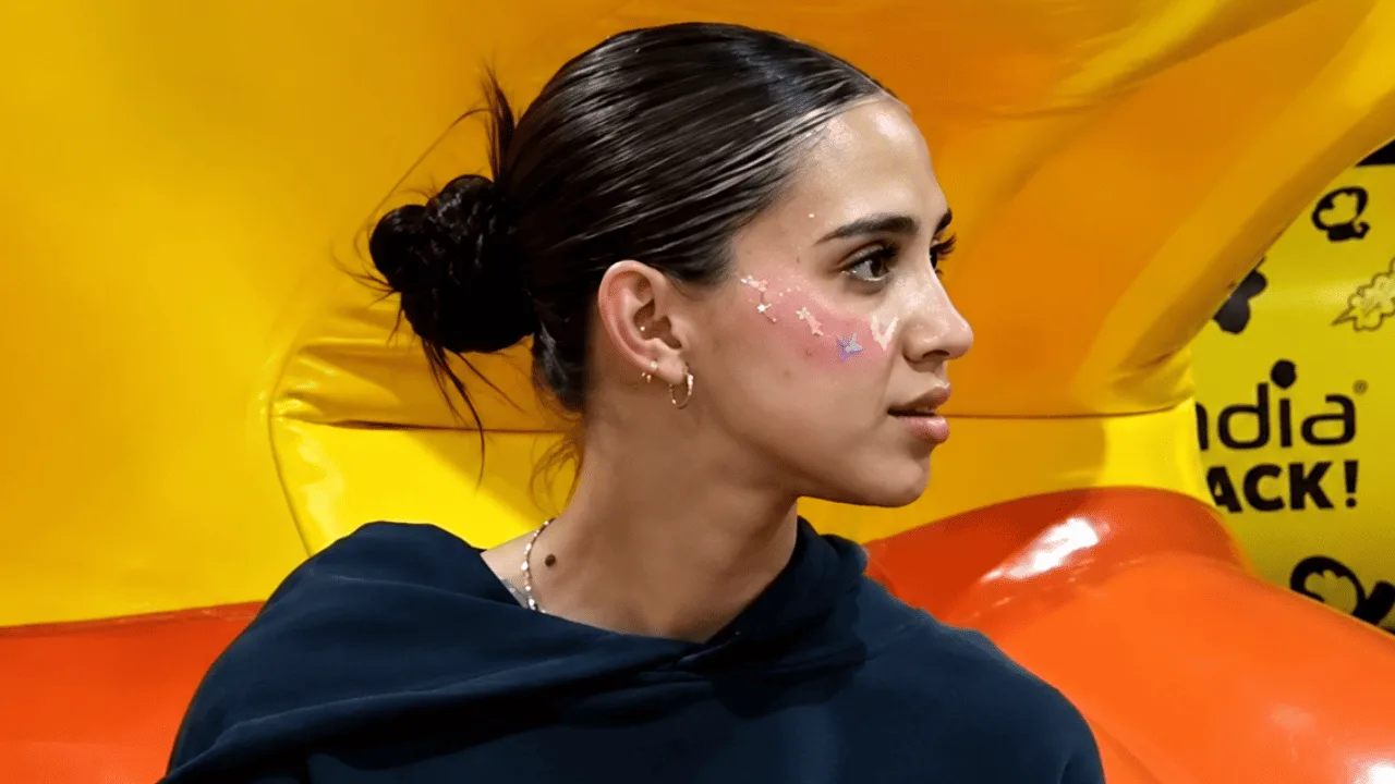 Nailea Vidrio vivió un incómodo momento.