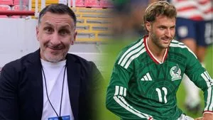 La dura crítica de Chaco a Santiago Giménez tras fallas ante Estados Unidos