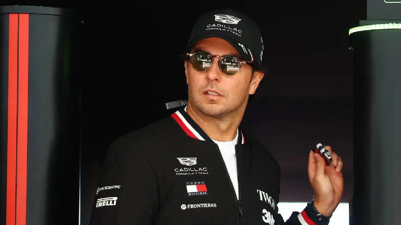 Checo Pérez, piloto mexicano.