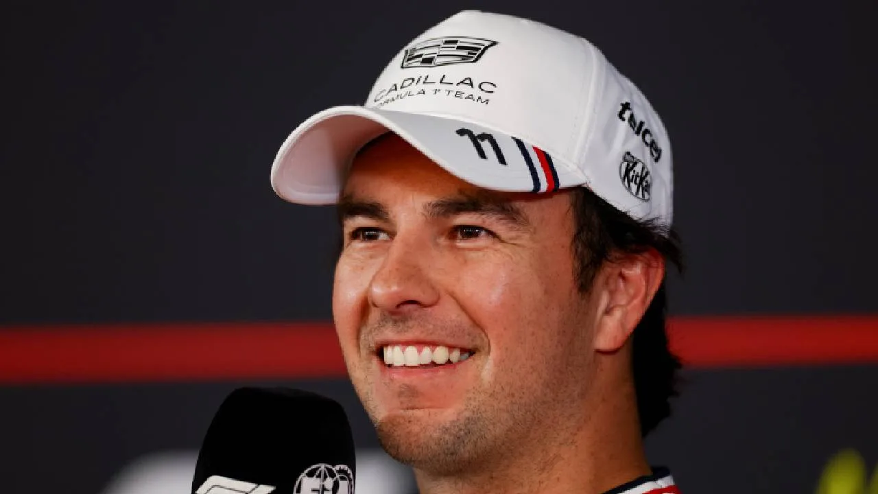Checo Pérez, piloto mexicano.
