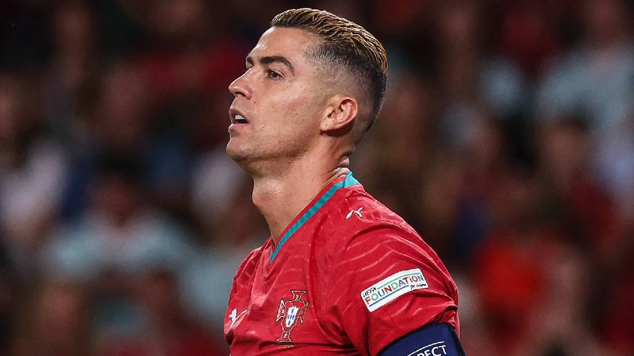 Cristiano Ronaldo, delantero portugués.