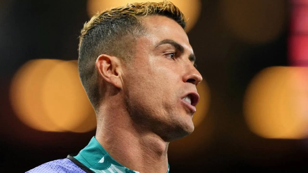 Cristiano Ronaldo, delantero portugués.