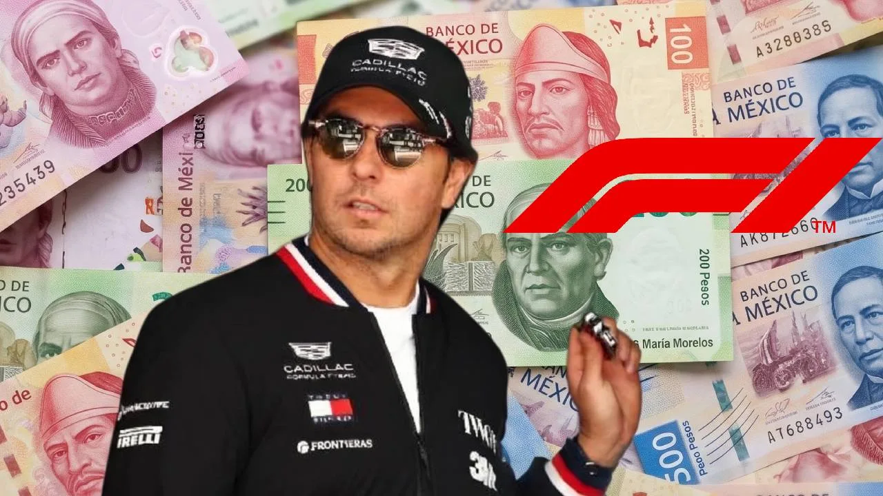 Checo Pérez, piloto mexicano.