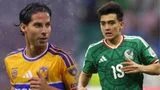 Diego Lainez y Gilberto Mora