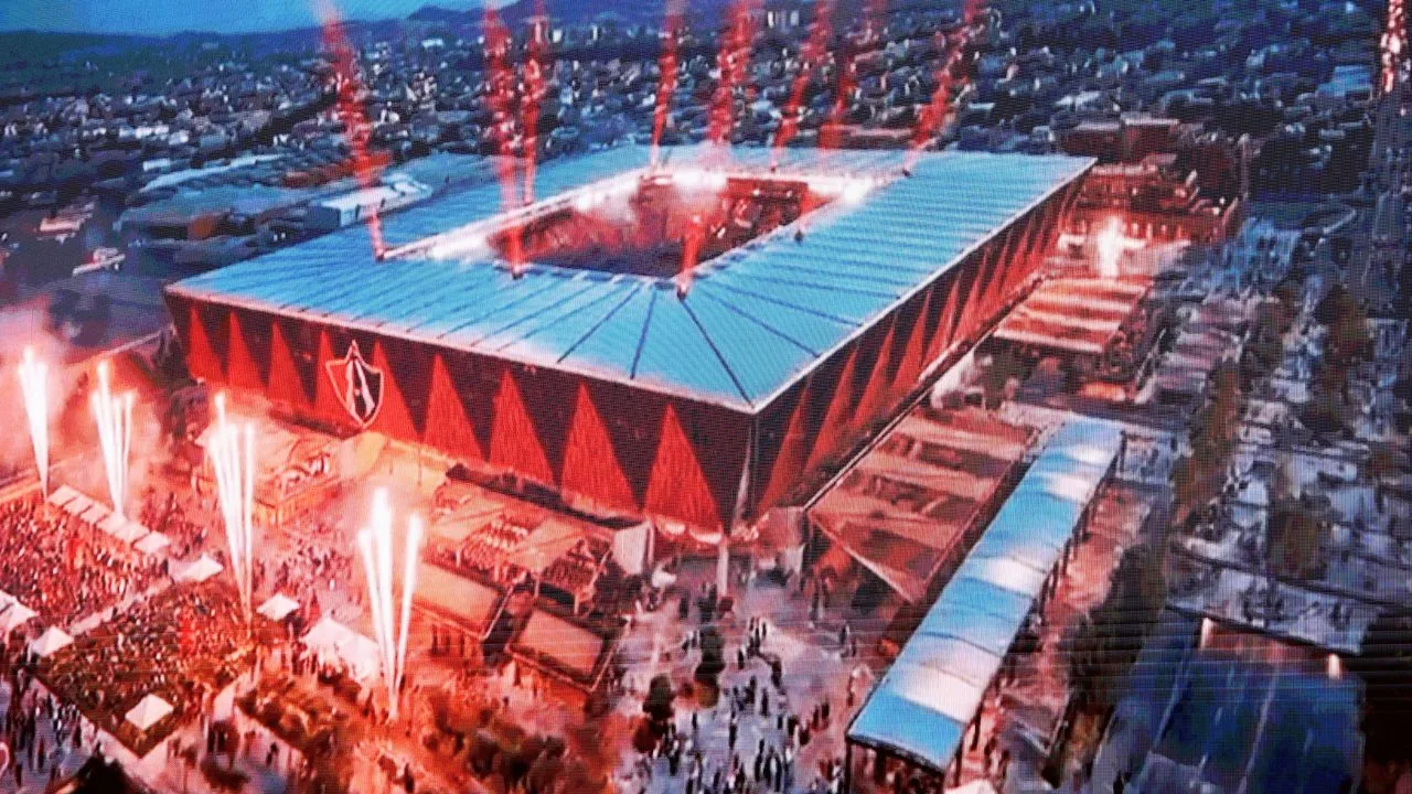 Chivas quiso 'arruinar' la presentación del nuevo estadio del Atlas y quedó en ridículo.