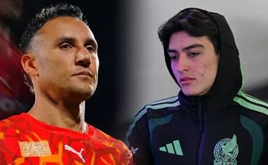 Keylor Navas y Gilberto Mora