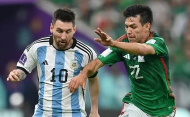 Lionel Messi vs la Selección Mexicana.