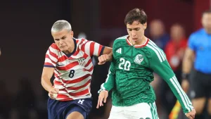 Mateo Chávez pierde la cabeza y se va expulsado por agresión del México vs Estados Unidos