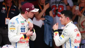 Piloto de Red Bull en medio de la polémica tras empujar a fan en el GP de México