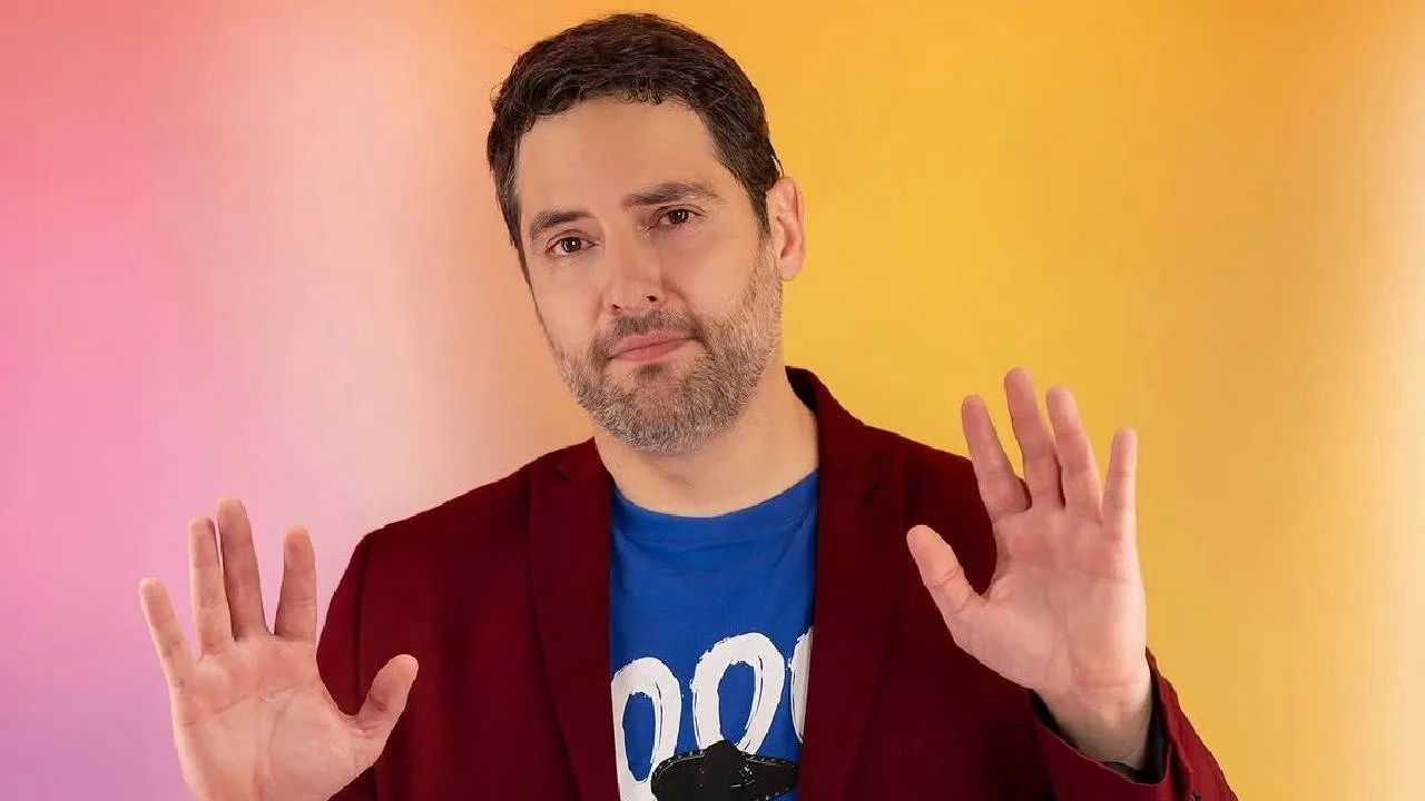 Memo Schutz, periodista deportivo.