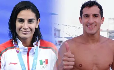 Paola Espinosa y Rommel Pacheco