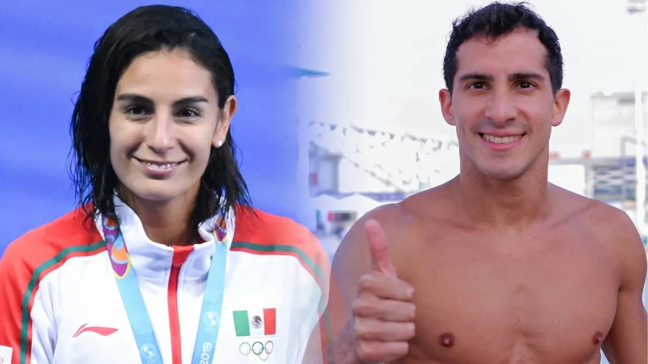 Paola Espinosa y Rommel Pacheco.