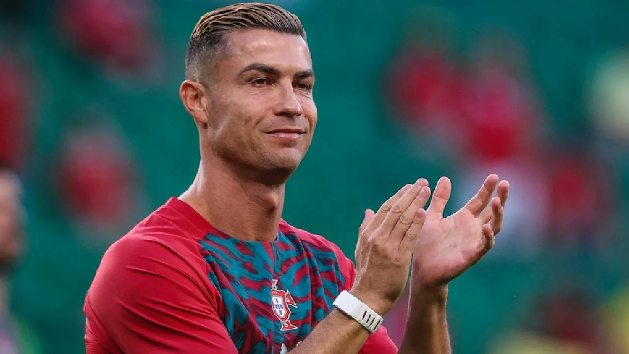 Cristiano Ronaldo, delantero portugués.