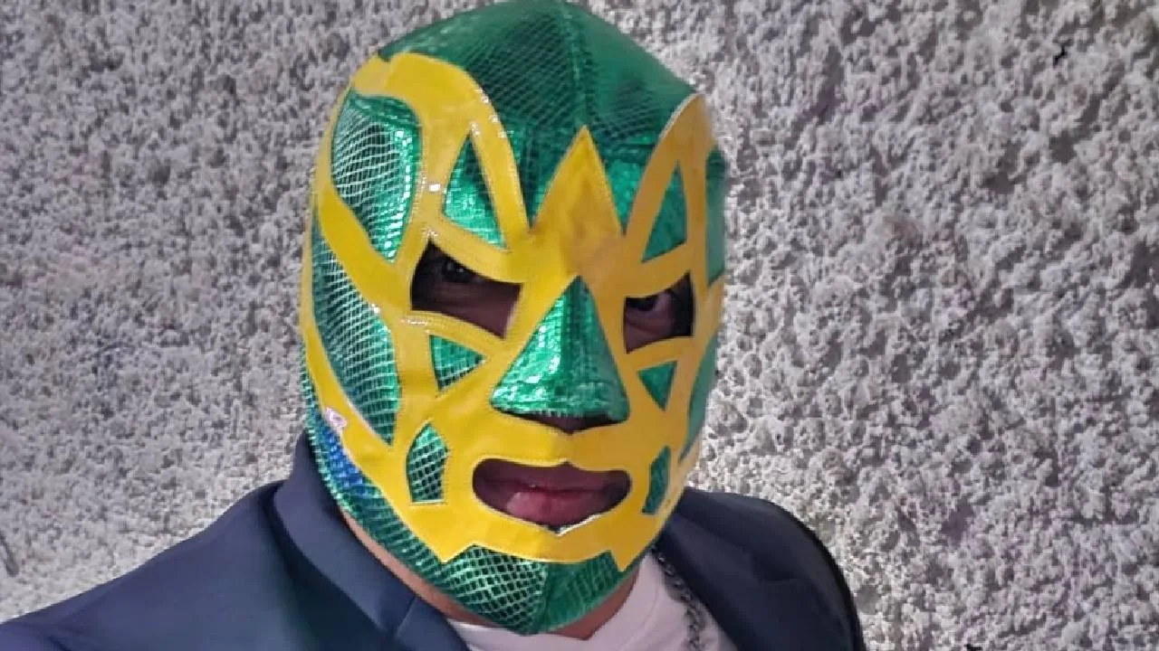 El Hijo de Fishman, luchador.