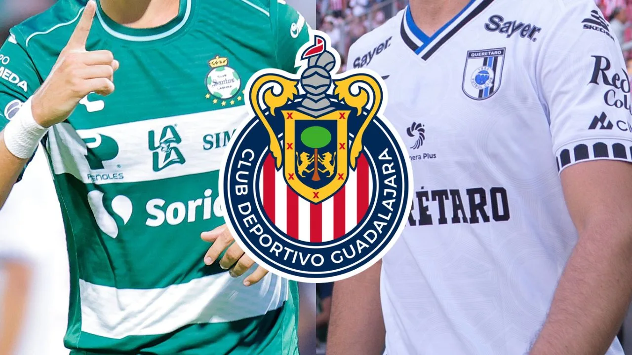 Chivas pone la mira en joyas de Santos Laguna y Querétaro para reforzar el ataque.